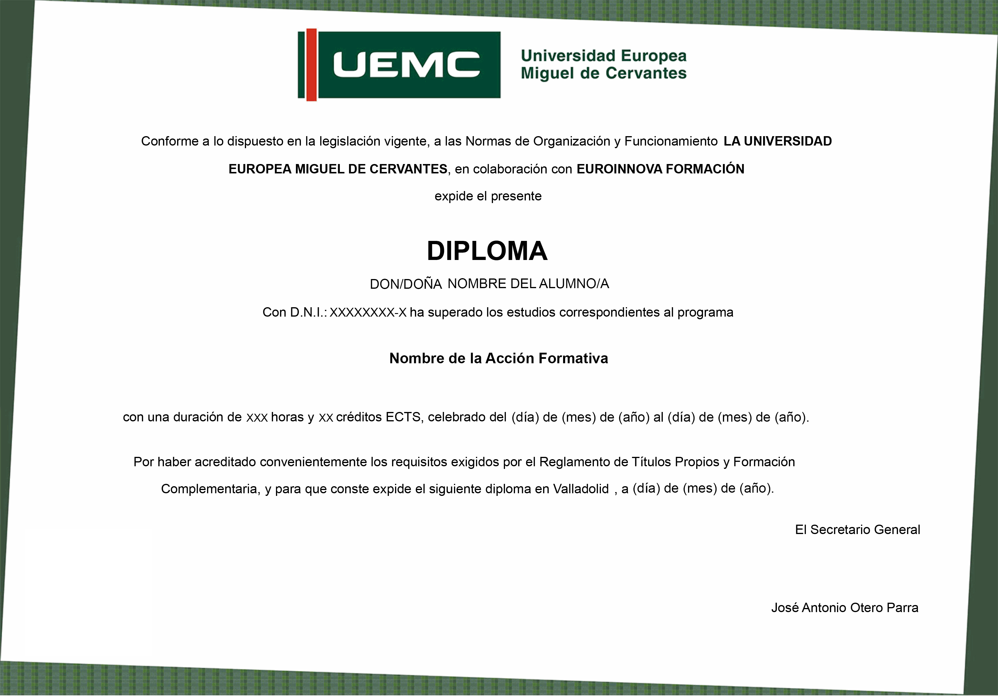 Cervantesdiploma